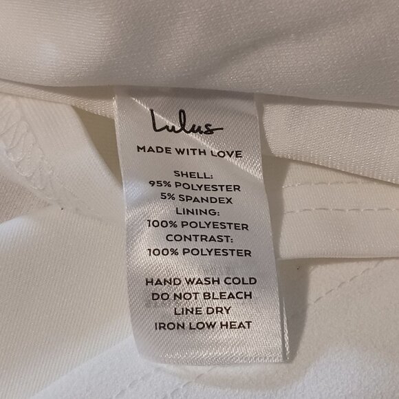 NEW Lulus‎ Regal Classic White Sleeveless Twist-Back Maxi Dress, M, Wedding Gown - Picture 11 of 15